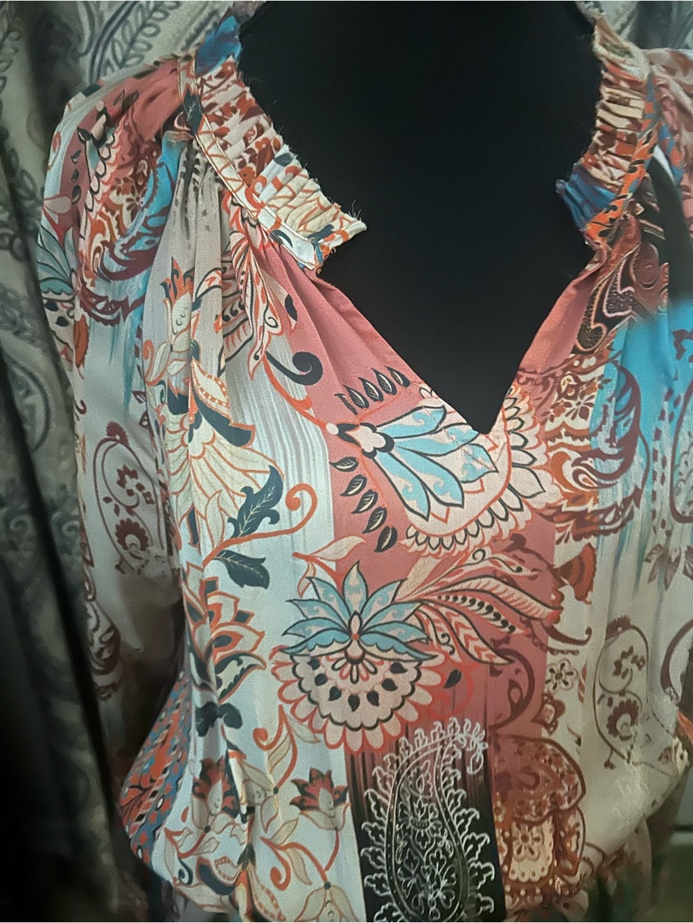 Tolani multi-color mini dress